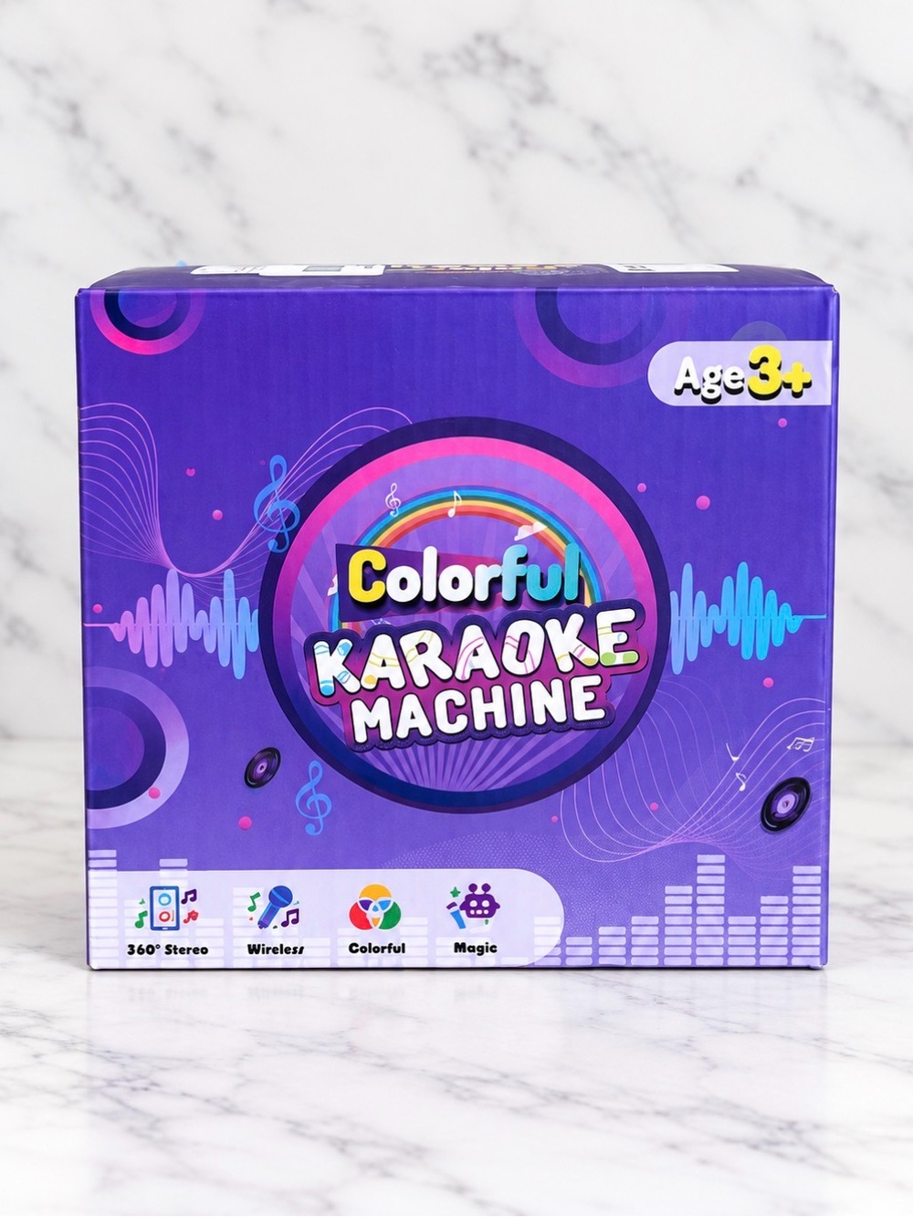 Mini Light Pink Karaoke Machine-NIB